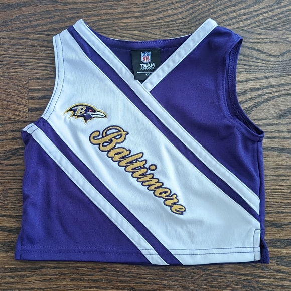 Kids Baltimore Ravens Cheerleader Uniform - Picture 3 of 3